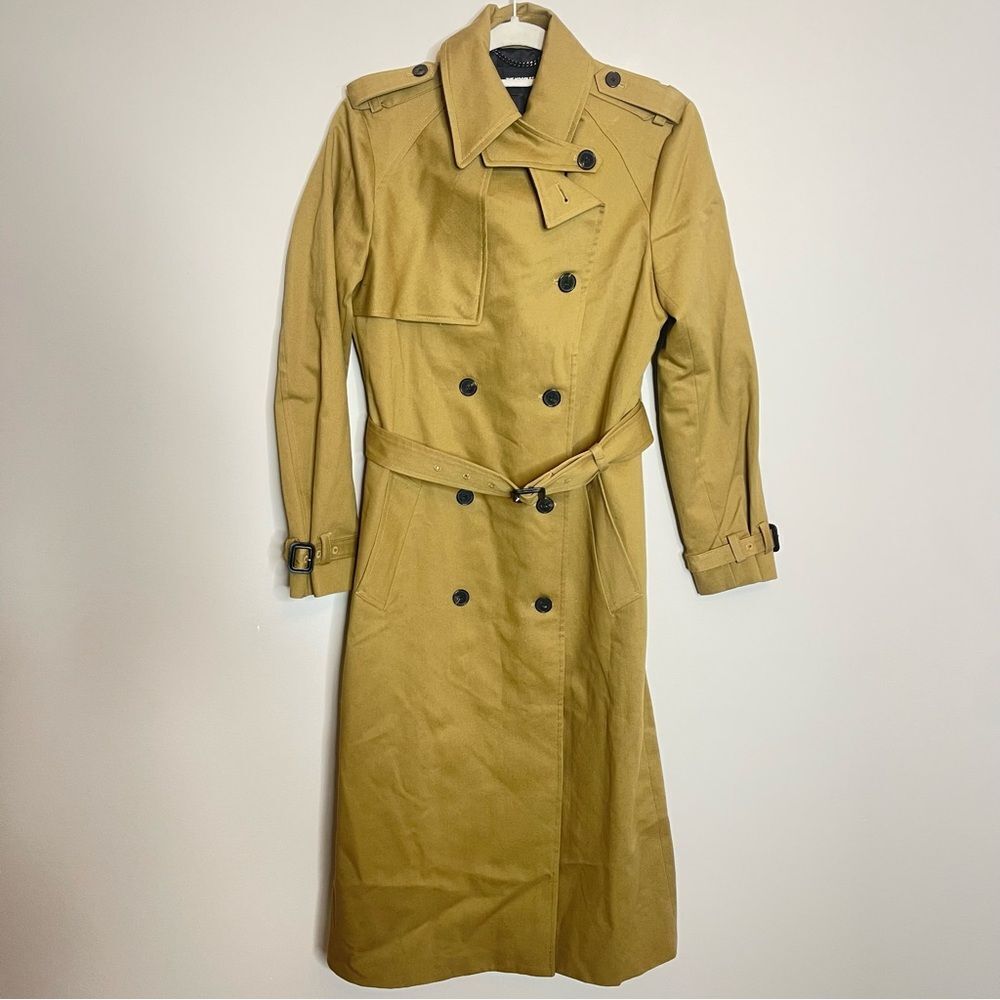 $715 The Kooples Double Breasted Trench coat NWT - Picture 6 of 9